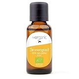 Bio-Zitronengrasöl (Cymbopogon flexuosus) – Lemongrass – 100% naturreines...