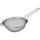 WMF Gourmet Küchensieb 20 cm, Sieb Edelstahl, Cromargan Edelstahl poliert,...