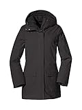 Schöffel Damen Ins. Parka Rotterdam L, wind- und wasserdichter Damen Parka mit...