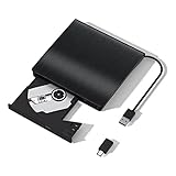 KIKAPA USB 3.0 DVD-RW Externes Optisches Laufwerk Slim CD ROM Disk Reader DVD RW CD Writer...