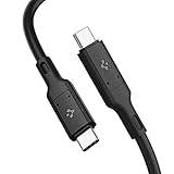 Spigen USB 4 Kabel für Thunderbolt 4 Kabel, USB-IF zertifiziert 100W Laden...