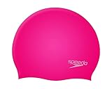 Speedo Unisex Kinder Junior Plain Moulded Silicone Junior Swimming Cap Schwimmkappe,...