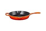 Le Creuset Signature Hohe Brat- und Servierpfanne aus Gusseisen, für alle Herdarten und...