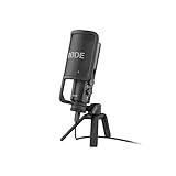 RØDE NT-USB vielseitiges USB-Kondensatormikrofon mit Studioqualität, Popfilter...