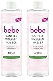 bebe Sanftes Mizellenwasser (400 ml), revitalisierendes Mizellen Reinigungswasser mit...