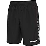 Hummel Herren Hmlauthentic Training Shorts, Black/White, L EU