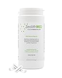 Zeolith MED Detox-Kapseln, Medizinprodukt, hochdosiert, hochwirksam ultrafein 9µm,...