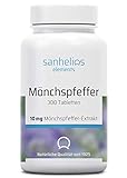 Sanhelios Mönchspfeffer - Hochdosiert - 300 vegane Mikro-Tabletten - 10mg reiner...