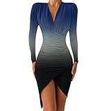 BEIJIXING Sommerkleider Damen Mobiler Strandkleid Sommer Abendmode...