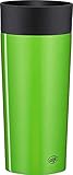 alfi Thermobecher isoMug Plus, Kaffeebecher to go Edelstahl lime 350ml, Isolierbecher mit...