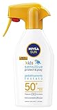 Nivea SUN Maxi Sonnenspray Kids Sensitive Protect & Play FP50+ in 300 ml Sprühflasche,...