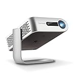 Viewsonic M1+ Portabler LED Beamer (WVGA, 300 Lumen, integrierter Akku, HDMI, USB, USB-C,...