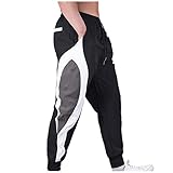 YIQIANYI Herren Lässige Hose Leggings Farbblock Jogginghose mittlere Taille Sporthose...