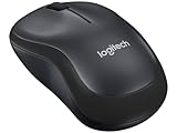 Logitech M220 SILENT Kabellose Maus, 2,4 GHz mit USB-Empfänger, 1000 DPI Optical...