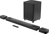 JBL Bar 9.1 True Wireless Surround – Sound Bar mit Subwoofer in Schwarz –...