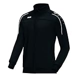 JAKO Herren Classico Polyesterjacke, Schwarz, M EU