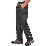 Jogwits wasserdichte Regenhose für Herren Atmungsaktiv Winddicht Outdoorhose...