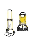 Stanley Klappbare Sackkarre SXWTD-FT584 - Handwagen mit 60KG Tragkraft - Transportwagen...