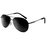 KALIYADI Premium Pilotenbrille für Männer Frauen Polarisierte Sonnenbrille mit 100%...