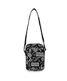 PUMA PUMA Academy Portable, Unisex-Kinder Schultertaschen, PUMA Black-B&W Graphic AOP,...