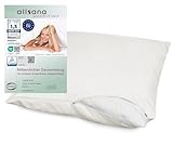 allsana Allergiker Kissenbezug 80x80 cm | Allergie Bettwäsche | Anti Milben Encasing |...