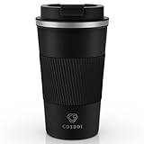 CS COSDDI Thermobecher- Isolierbecher, Edelstahl Travel Mug, 18oz/510ml Vakuum...