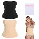 KASURE 2er Zweierpack Damen Waist Trainer Unterbrust Korsett Bauchweg Taillenformer...