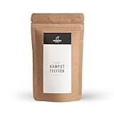 Hennes Finest Kampot Pfeffer Weiß - 100g weiße Pfefferkörner (Pfeffer...