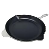 Le Creuset Emaillierte Gusseisen 11-3/4-Zoll-Pfanne mit Eisengriff, Dampf (Dampf)