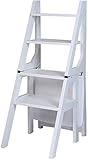 Indoor Climbing Stool, Multi-Function Household Folding Step Ladder Stool, Ladder Chair,...