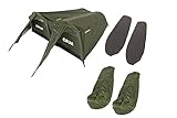 Crua Twin Hybrid Set 2 Personen Zelte/Hängematte mit Matratze und Schlafsack - Camping,...