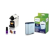 NESPRESSO Krups Inissia XN1001 Kapselmaschine & Philips AquaClean Kalk- und Wasserfilter...