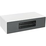 Panasonic SC-DM504EG-W Micro HiFi in weiß (40 Watt RMS, Digital DAB+, CD, UKW,...