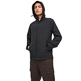 JACK & JONES Male Softshell-Jacke Kapuzen