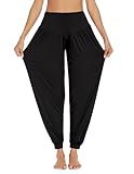 PINSPARK Damen Yogahose Lange Haremhose Laufhose Pilates Weiche Jogginghose...