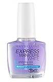 Maybelline New York Nagellack, Aufhellend, Express Maniure White Nagelweißer, 10 ml