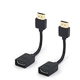 VCE 2 stück Hochgeschwindigkeits HDMI Verlängerungskabel Hdmi Verlängerung...