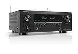 Denon AVR-S970H 7.2-Kanal AV-Receiver, HiFi Verstärker mit Dolby Atmos, DTS:X, 6 HDMI...