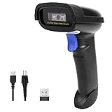 NETUM NT-1228BC Bluetooth CCD Barcode Scanner Handheld USB Kabelloser 1D Bar...