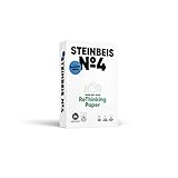 Steinbeis Kopierpapier No. 4 Evolution White DIN A4, 100 % recycelt, 500 Blatt