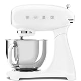 SMEG SMF03WHEU Mixer, Aluminium