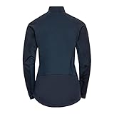 Odlo Damen Langlauf Jacke BRENSHOLMEN, dark sapphire - reef waters, S