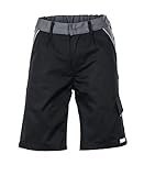 Planam Highline Herren Shorts schwarz Schiefer Zink Modell 2714 Größe L