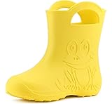 Ladeheid Eva federleichte Kinder Gummistiefel für Jungen und Mädchen Regenschuhe bequeme...