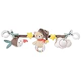 Fehn Kinderwagenkette Spielzeug Bruno – Baby Mobile Kette mit niedlichen Figuren zum...