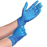 Vinyl-Handschuhe, Einweg, puderfrei, latexfrei für hygienische Handhabung, Mehrzweck,...