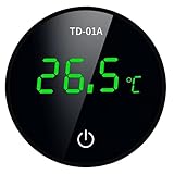 GuoQiao LED-Digitalthermometer für Aquarien, Temperaturmessgerät, zum Aufkleben auf den...