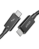 ANKER Thunderbolt 4 Kabel 70cm lang, 8K Display/40 Gbps Datentransfer/100W USB-C...