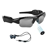 Hereta 5 m Pixel Bluetooth-Kamera-Sonnenbrille, 1080p, unterstützt...