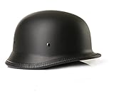 Halbschalenhelm Chopperhelm Brain Cap CMX German Easy Rider schwarz